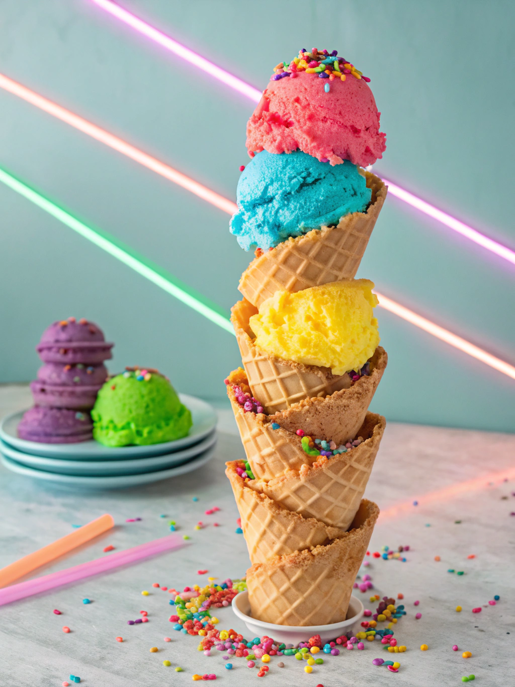 A full party box dozen of gourmet ice cream pints